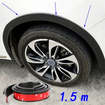 1pc 1.5m Universal Car Wheel Protector Arch Trim Fender Rubber Strip Molding Anti-Collision Mudguard Car Wheel Protector Sticker
1pc 1.5m Universal Car Wheel Protector Arch Trim Fender Rubber Strip Molding Anti-Collision Mudguard Car Wheel Protector Sticker
