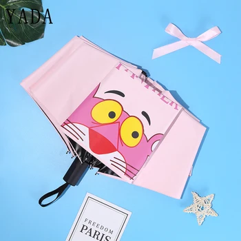 YADA Cartoon Pink Panther Pattern Folding Automatic Umbrella Anti-UV Rainproof Sun Rain Protection Animal Umbrella Parasol YD071
YADA Cartoon Pink Panther Pattern Folding Automatic Umbrella Anti-UV Rainproof Sun Rain Protection Animal Umbrella Parasol YD071