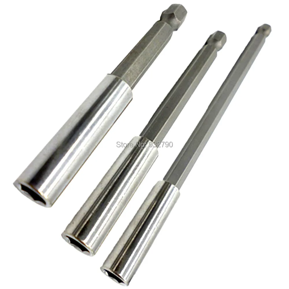 3pcs 1/4" Magnetic Bit Holder Set Hexagon Screwdriver Drill 75 100 150mm Long Screw Driver Drill Bit Holder Screw Bits Adaptor
3pcs 1/4" Magnetic Bit Holder Set Hexagon Screwdriver Drill 75 100 150mm Long Screw Driver Drill Bit Holder Screw Bits Adaptor