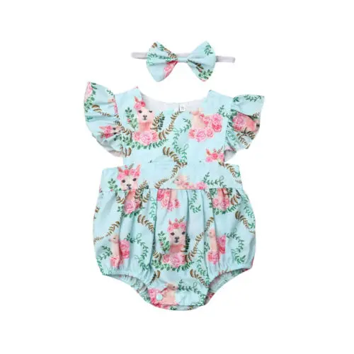 2019 Baby Girl Alpaca Romper rose flower Jumpsuit Outfits Headband for Kid clothes toddler Children newborn
2019 Baby Girl Alpaca Romper rose flower Jumpsuit Outfits Headband for Kid clothes toddler Children newborn