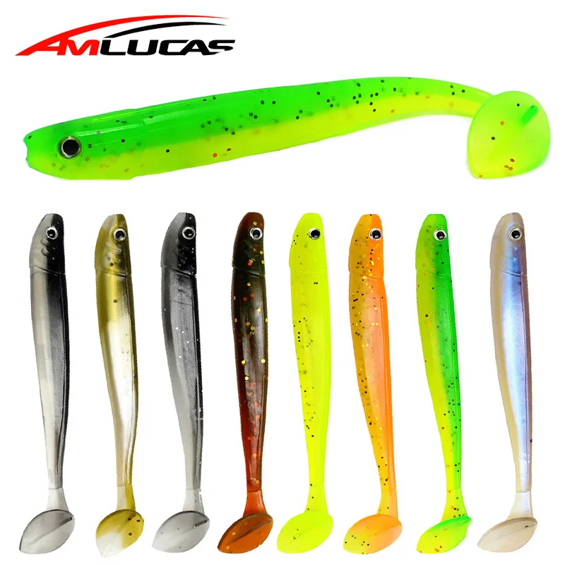Amlucas 4pcs Worm Soft Lure Artificial Fishing Lures Carp Fish Artificial 100mm 4.7g Jig Swim Shad Minnow Fishing Tackle WE335
Amlucas 4pcs Worm Soft Lure Artificial Fishing Lures Carp Fish Artificial 100mm 4.7g Jig Swim Shad Minnow Fishing Tackle WE335