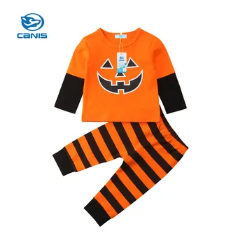 2PCS Set New Baby Boy Girls Long Sleeve T-shirt Tops+Pants Leggings Halloween Spring Autumn Baby Sportwear Casual Outfits Set
2PCS Set New Baby Boy Girls Long Sleeve T-shirt Tops+Pants Leggings Halloween Spring Autumn Baby Sportwear Casual Outfits Set