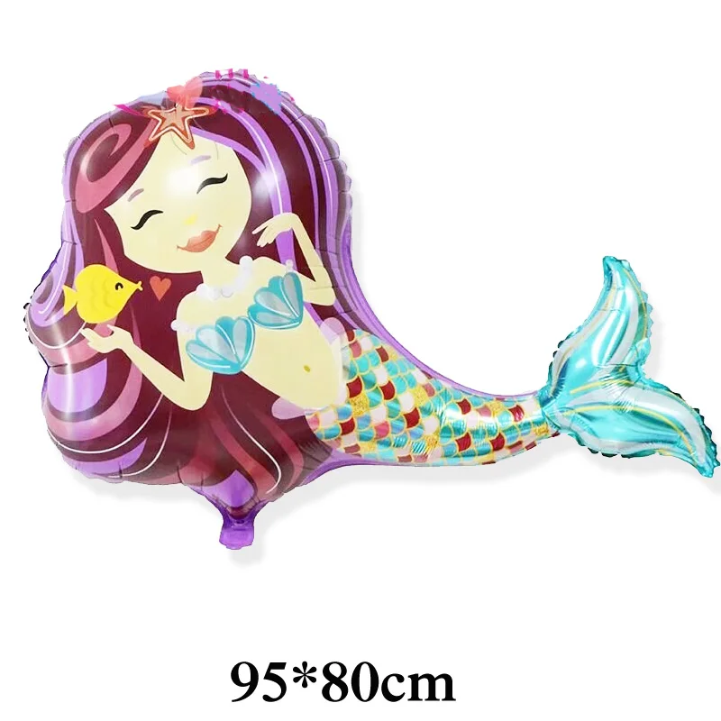 2pcs large size mermaid balloon foil material irregular style Ariel a little mermaid helium balloon for birthday balloon toys
2pcs large size mermaid balloon foil material irregular style Ariel a little mermaid helium balloon for birthday balloon toys