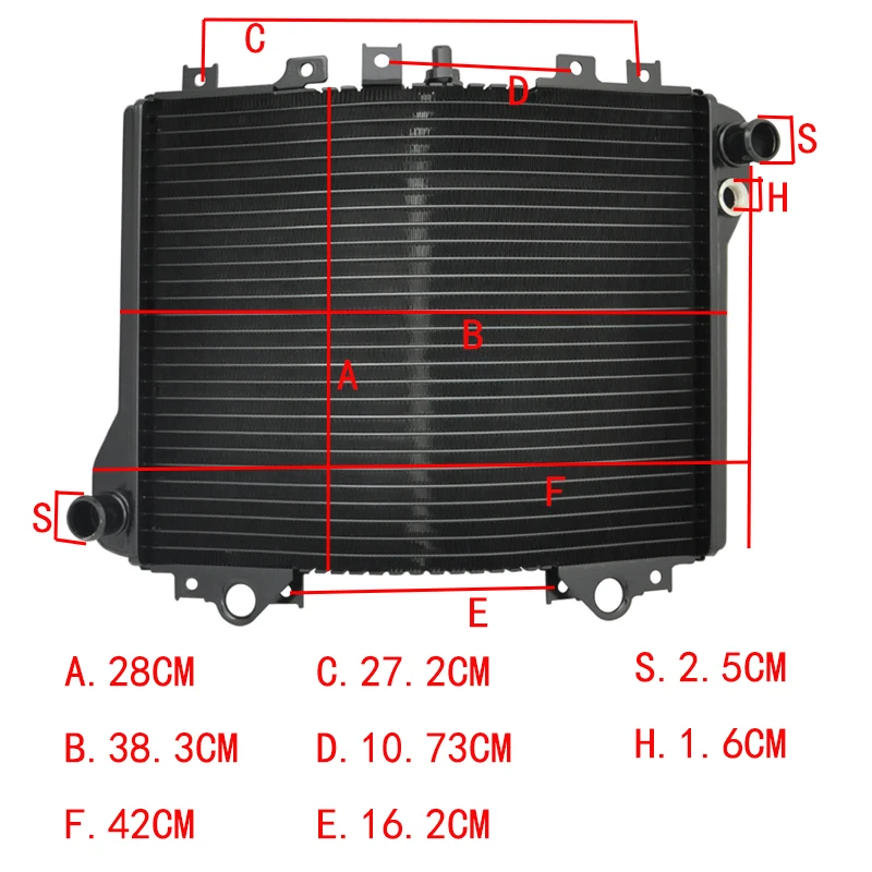 LOPOR Motorcycle Aluminum Radiator Engine Cooling For Kawasaki Ninja ZX11 ZZR1100 ZX1100 D1-D9 1993-2001 Motorcycle Parts
LOPOR Motorcycle Aluminum Radiator Engine Cooling For Kawasaki Ninja ZX11 ZZR1100 ZX1100 D1-D9 1993-2001 Motorcycle Parts