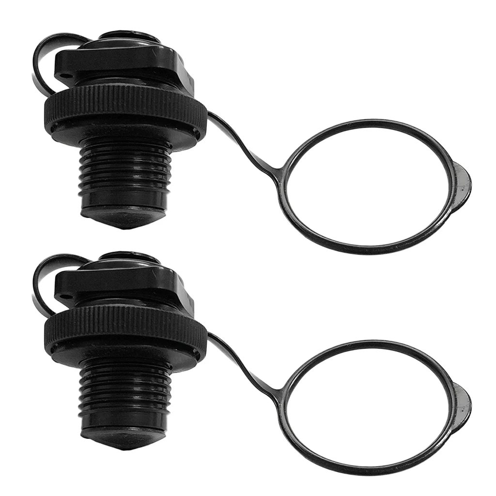 2 Pieces Anti-leak Air Valve Caps Replacement Screw For Inflatable Boat Fishing Boats Kayak Pool Raft Canoe Accessories Black
2 Pieces Anti-leak Air Valve Caps Replacement Screw For Inflatable Boat Fishing Boats Kayak Pool Raft Canoe Accessories Black