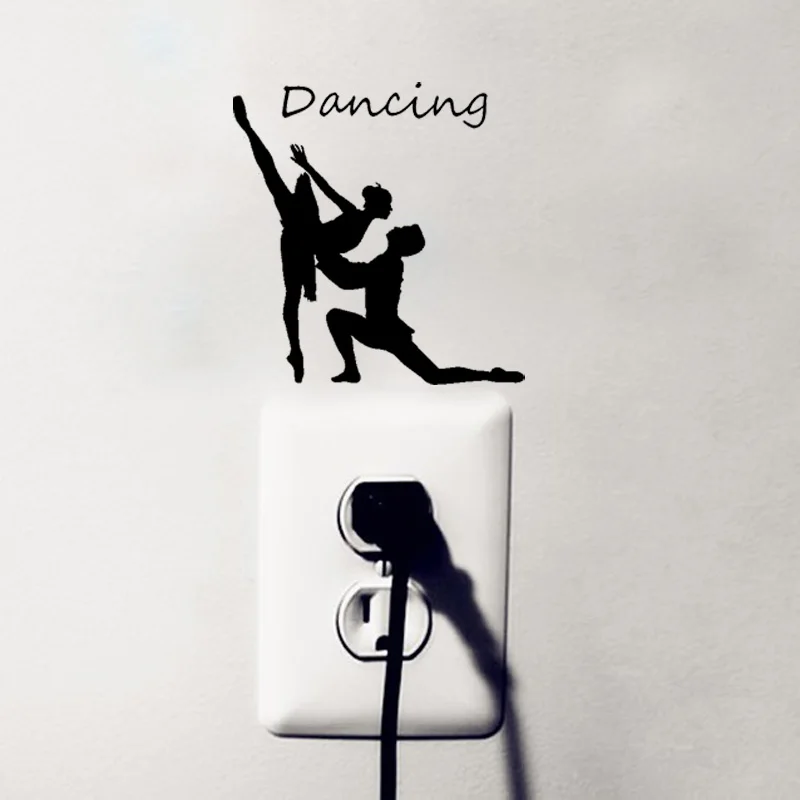 Ballet Couple Dance Dancer Vinyl Switch Sticker Artistic Ballerina Decal Home Decoration Accessories Wall Sticker A2119
Ballet Couple Dance Dancer Vinyl Switch Sticker Artistic Ballerina Decal Home Decoration Accessories Wall Sticker A2119