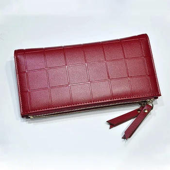 2018 New Arrival Plaid Wallet Double Zipper Women Purse Fashion Women's Long Leather Purses and Wallets Lady Best Gifts
2018 New Arrival Plaid Wallet Double Zipper Women Purse Fashion Women's Long Leather Purses and Wallets Lady Best Gifts