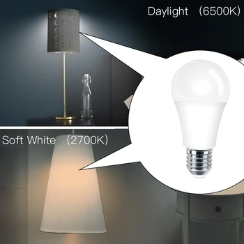 Smart Life/Tuya APP Remote Control Works with Alexa Echo Google E27 E26 WiFi Smart Light Bulb LED Lamp 7W Warm Cool White
Smart Life/Tuya APP Remote Control Works with Alexa Echo Google E27 E26 WiFi Smart Light Bulb LED Lamp 7W Warm Cool White