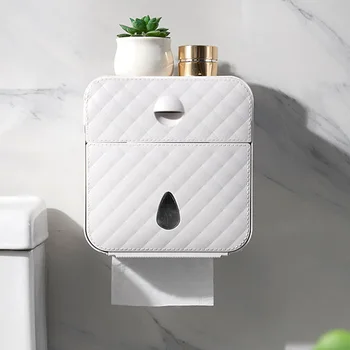 Creative Home Improvement Paper Box for Bathroom Storage Organizer Fashion Outlook Nail Free Wall Mount Paper Holders
Creative Home Improvement Paper Box for Bathroom Storage Organizer Fashion Outlook Nail Free Wall Mount Paper Holders