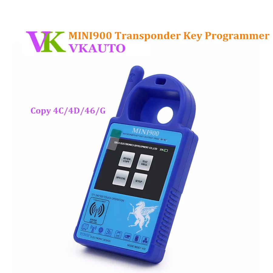 MINI900 Car Key Programmer Mini ND900 Key Copy for 4C 4D 46 and G Chips Update Online Free Shipping
MINI900 Car Key Programmer Mini ND900 Key Copy for 4C 4D 46 and G Chips Update Online Free Shipping