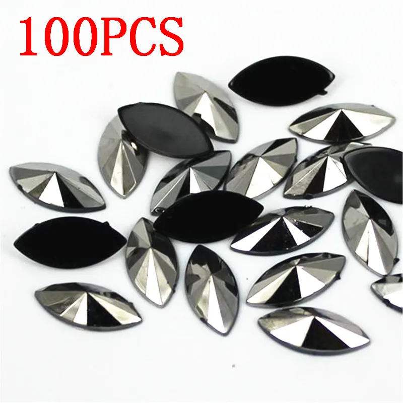 High quality 100Pcs flat back tip multi-faceted horse eye shape resin rhinestone silver mine AB crystal nail decoration
High quality 100Pcs flat back tip multi-faceted horse eye shape resin rhinestone silver mine AB crystal nail decoration