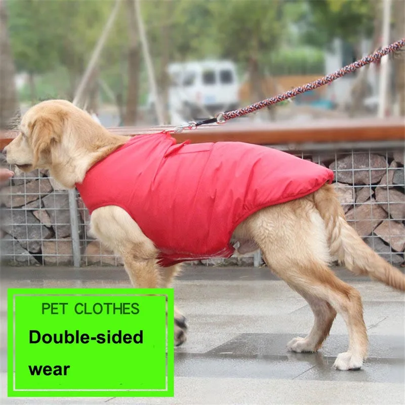 Waterproof Dog Vest Jacket Dogs Clothing Winter Warm Pet Dog Clothes Jackets S M L 2XL 3XL 4XL Cotton Coat For Small Large Dogs
Waterproof Dog Vest Jacket Dogs Clothing Winter Warm Pet Dog Clothes Jackets S M L 2XL 3XL 4XL Cotton Coat For Small Large Dogs