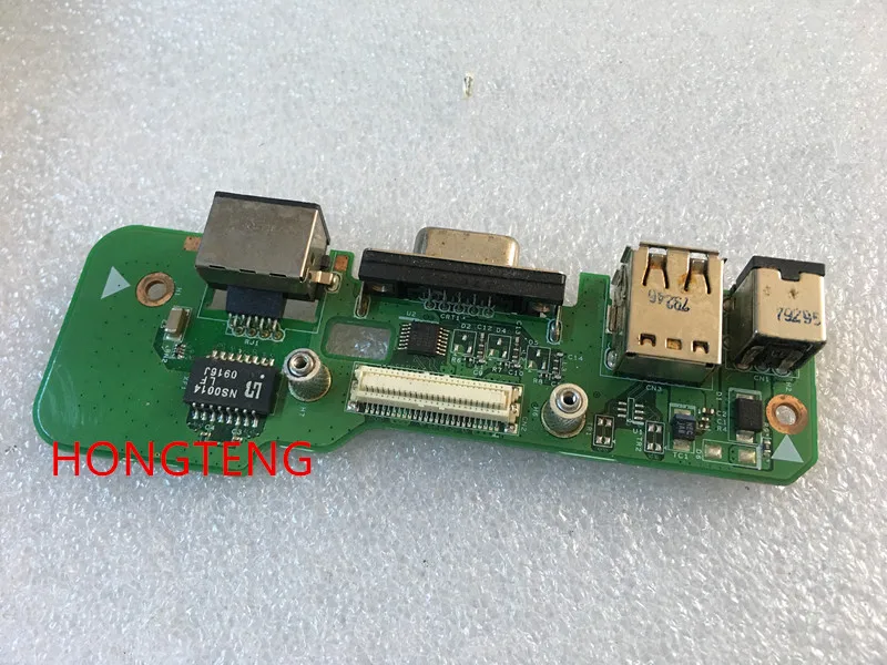 Used Original DC Power Jack VGA USB Board for Dell Inspiron 1545 power board P/N: 48.4AQ03.021 100% TESED OK
Used Original DC Power Jack VGA USB Board for Dell Inspiron 1545 power board P/N: 48.4AQ03.021 100% TESED OK