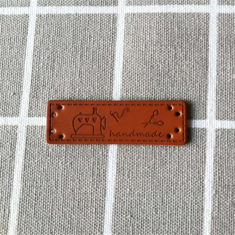 Lychee Life 10pcs Handmade Leather Labels Cat Anchor Letter Sewing Machine Pattern Clothes Labels DIY Custom Tags for Bag
Lychee Life 10pcs Handmade Leather Labels Cat Anchor Letter Sewing Machine Pattern Clothes Labels DIY Custom Tags for Bag