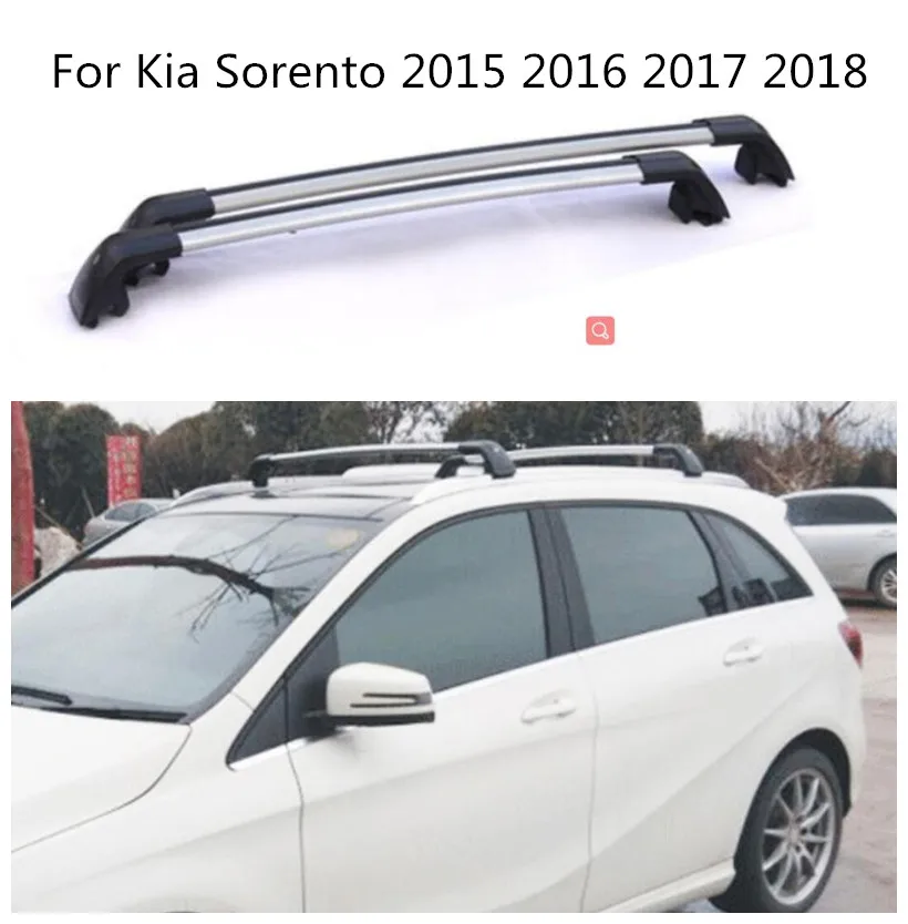 High Quality Stainless steel Brand New Car Roof Racks Luggage Rack Fit For Kia Sorento 2015 2016 2017 2018 BY EMS
High Quality Stainless steel Brand New Car Roof Racks Luggage Rack Fit For Kia Sorento 2015 2016 2017 2018 BY EMS