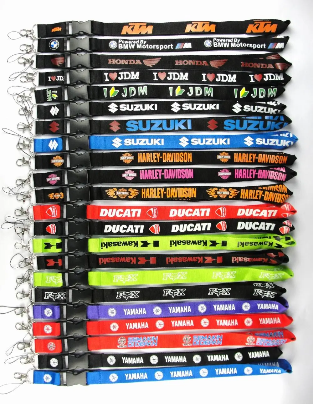 For racing motocycle Cool Logo Keychain Key Chain Lanyard Clip with Webbing Strap Quick Release Buckle
For racing motocycle Cool Logo Keychain Key Chain Lanyard Clip with Webbing Strap Quick Release Buckle