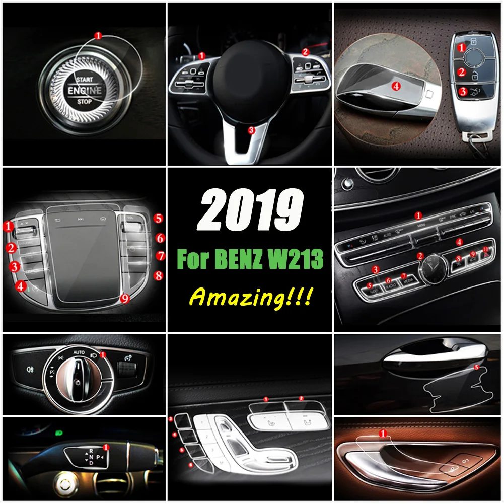 Car Accessories Center Control Button Screen Mouse Protective Film For Mercedes Benz E Class W213 E200/260/300/200L/300L 2019+
Car Accessories Center Control Button Screen Mouse Protective Film For Mercedes Benz E Class W213 E200/260/300/200L/300L 2019+