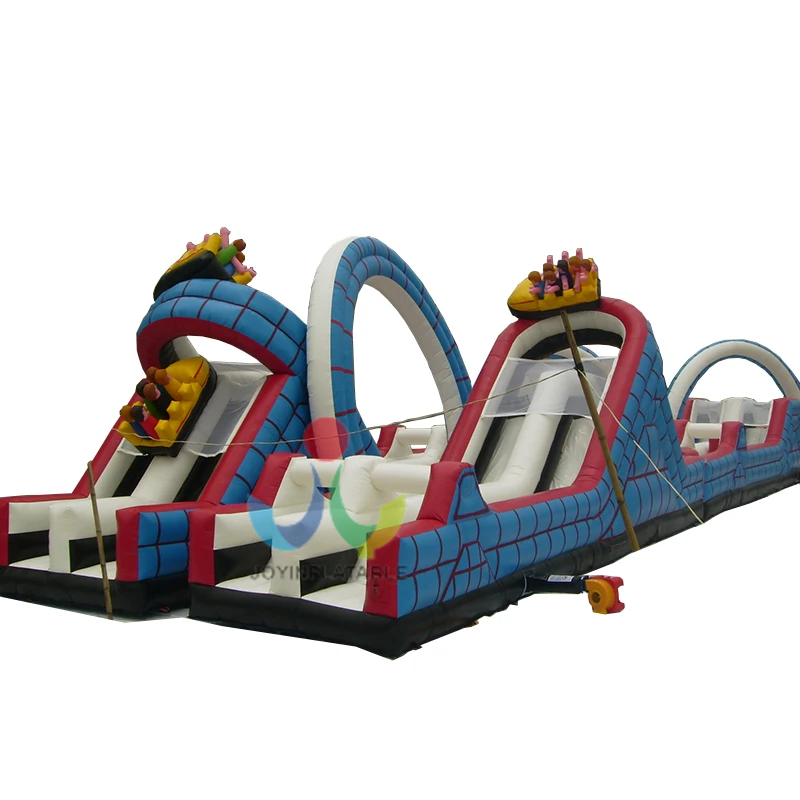 Outdoor 30M long large kids slide inflatable obstacle course with 0.4mm pvc material for amusement park
Outdoor 30M long large kids slide inflatable obstacle course with 0.4mm pvc material for amusement park