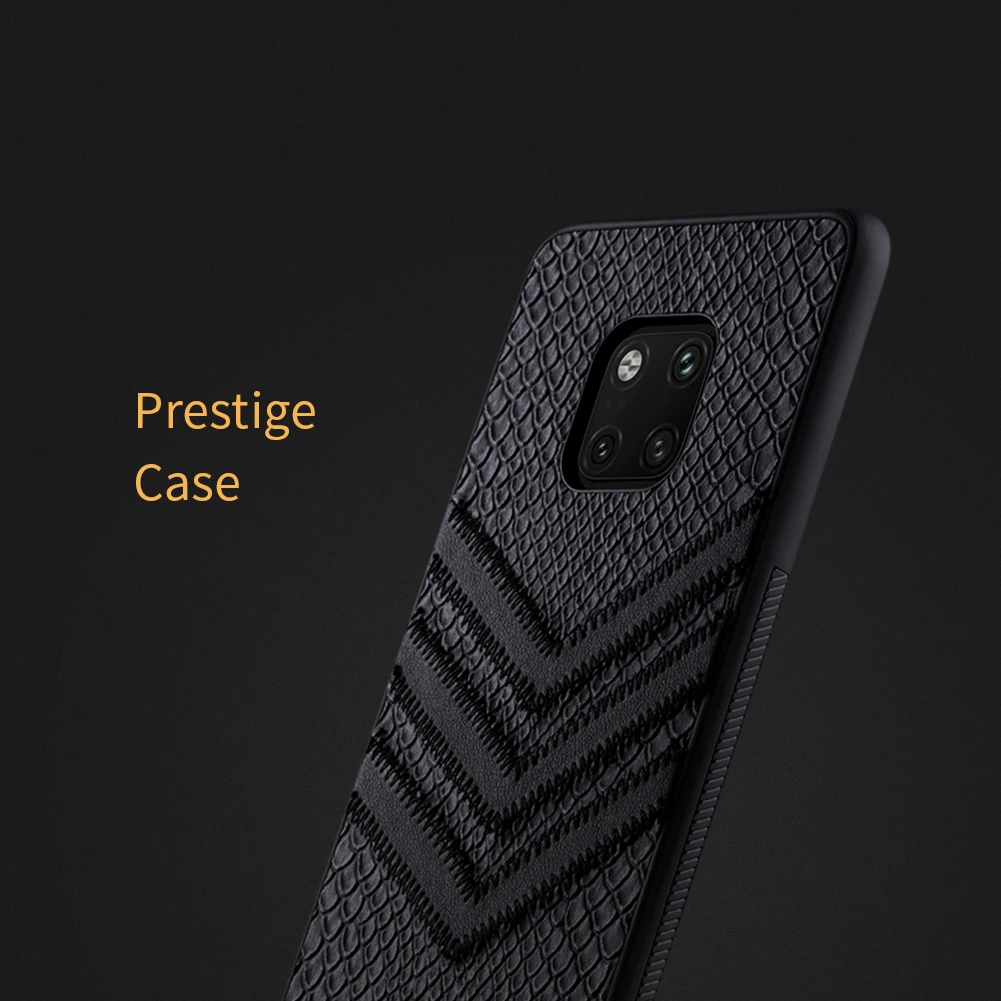 Nillkin Snakeskin textured PU leather case for Huawei Mate 20 Pro Black TPU + PC Cover for Huawei Mate 20
Nillkin Snakeskin textured PU leather case for Huawei Mate 20 Pro Black TPU + PC Cover for Huawei Mate 20