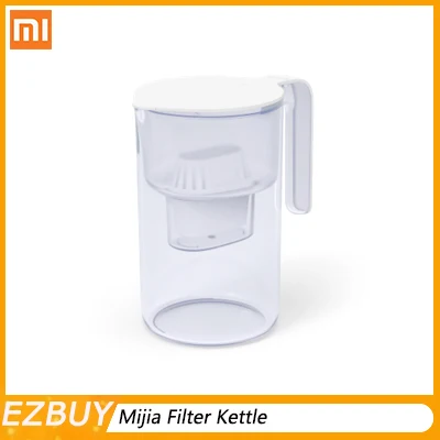 Xiaomi Mijia Filter Kettle Multiple Efficient Filtering AS Material Sodium Free Water Filter For Home LED Light Reminder
Xiaomi Mijia Filter Kettle Multiple Efficient Filtering AS Material Sodium Free Water Filter For Home LED Light Reminder