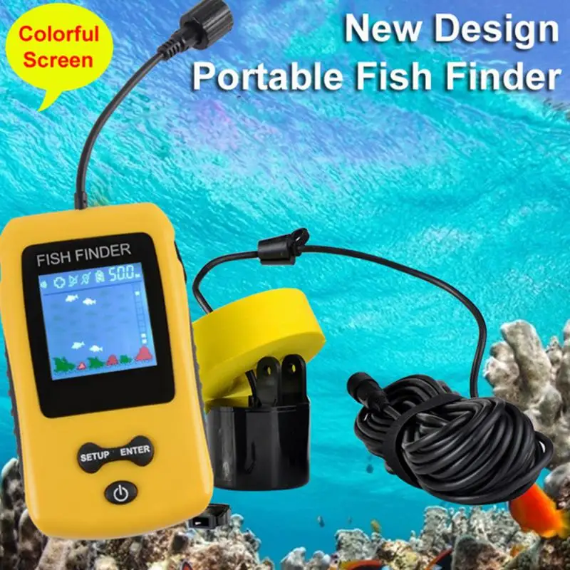 1PC Fishing Finder Alarm 100M Portable Sonar LCD Fish Finders Hot Sale Sounder Fishing Tackle for Fishing Lovers
1PC Fishing Finder Alarm 100M Portable Sonar LCD Fish Finders Hot Sale Sounder Fishing Tackle for Fishing Lovers