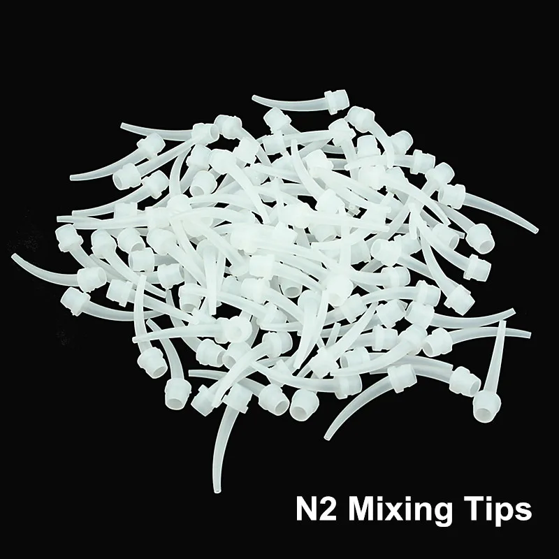 100 Pcs Dental Materials Intraoral Impression Mixing Tips Nozzles N2 Transparent Mixer Syringe Dentist Products
100 Pcs Dental Materials Intraoral Impression Mixing Tips Nozzles N2 Transparent Mixer Syringe Dentist Products