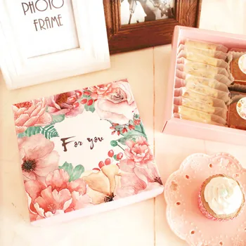 "For you" Cake Packaging Box Pink Flowers Cookie Biscuit Packaging 80 Grams Mooncake Baking Packaging Gift Paper Box 10pcs
"For you" Cake Packaging Box Pink Flowers Cookie Biscuit Packaging 80 Grams Mooncake Baking Packaging Gift Paper Box 10pcs