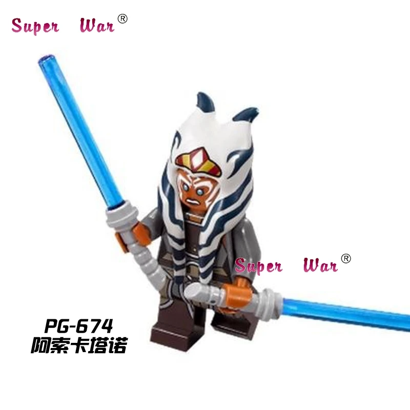 Single Sale superhero marvel avengers Ahsoka Tano building blocks action sets model bricks toys for children
Single Sale superhero marvel avengers Ahsoka Tano building blocks action sets model bricks toys for children