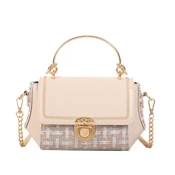 JHD-Woven Handbag Summer Beach Trapezoidal Small Chain Handbag Ladies Shoulder Messenger Bag
JHD-Woven Handbag Summer Beach Trapezoidal Small Chain Handbag Ladies Shoulder Messenger Bag