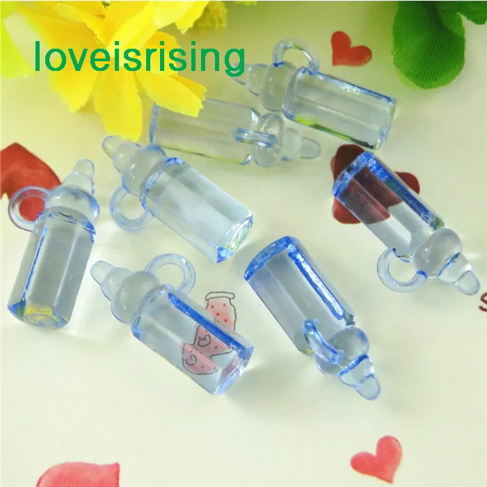 50pcs 28mm*11mm Pink Blue Mini Acrylic Baby Bottles For Baby Shower Wedding Party Favors Cupcake Decor
50pcs 28mm*11mm Pink Blue Mini Acrylic Baby Bottles For Baby Shower Wedding Party Favors Cupcake Decor