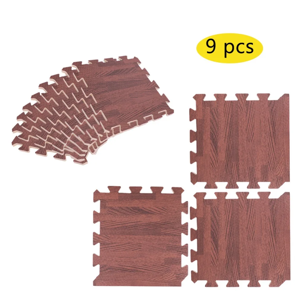 9pcs Imitation Wood Soft Foam Floor Mats Gym Exercise Garage Home Kids Play Pads christmas decorations for home
9pcs Imitation Wood Soft Foam Floor Mats Gym Exercise Garage Home Kids Play Pads christmas decorations for home