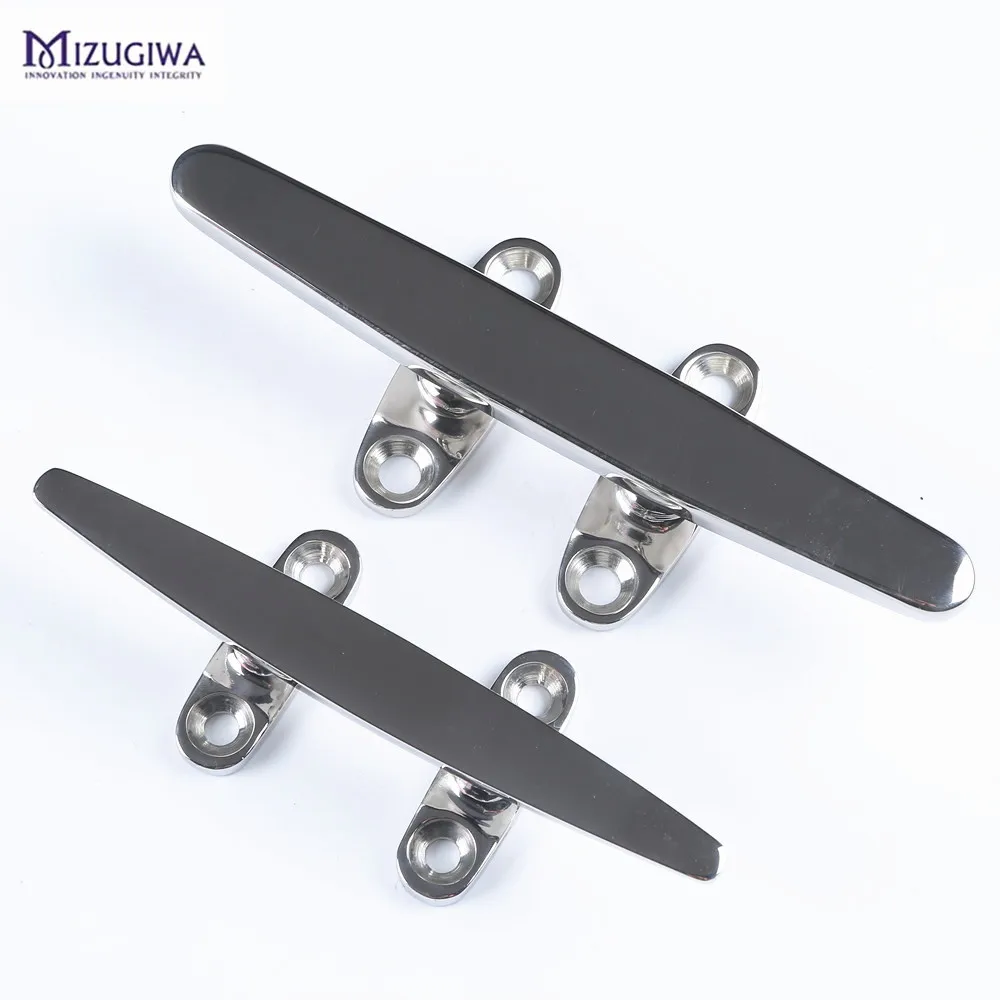 1PC Mizugiwa 5" / 6" Open Base Flat Top Boat Cleats Heavy Duty 316 Stainless Steel Boat Cleat Base Dock Deck Bollard Yacht
1PC Mizugiwa 5" / 6" Open Base Flat Top Boat Cleats Heavy Duty 316 Stainless Steel Boat Cleat Base Dock Deck Bollard Yacht