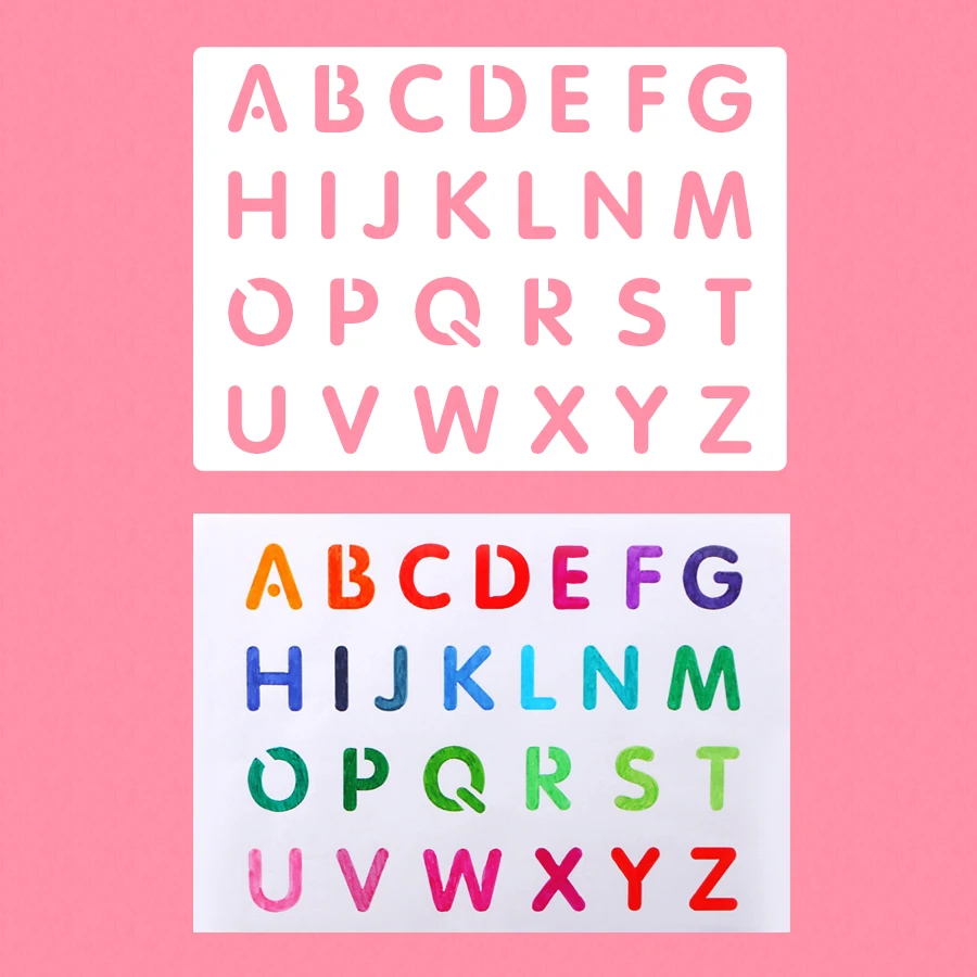 A4 DIY Layering Stencils Wall Painting Scrapbook Card Number and Letter Handcopy Template Spirograph Set Kid's Educational Toys
A4 DIY Layering Stencils Wall Painting Scrapbook Card Number and Letter Handcopy Template Spirograph Set Kid's Educational Toys