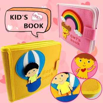 DIY Toy Book Finished Book Mom Handmade Sewing Special Birthday Gifts For Baby Story Book Felt Crafts Kits Quiet Books For Kids
DIY Toy Book Finished Book Mom Handmade Sewing Special Birthday Gifts For Baby Story Book Felt Crafts Kits Quiet Books For Kids