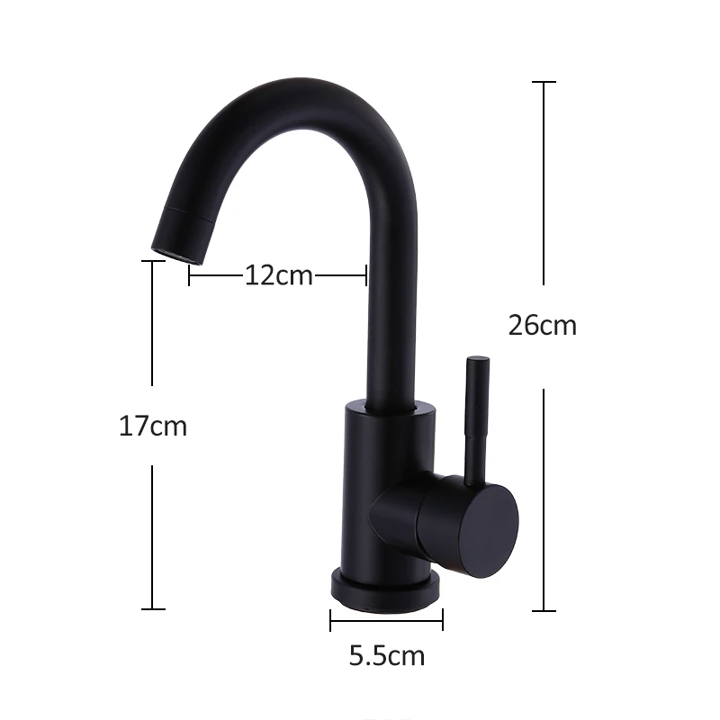 quyanre wanfan gappo Black and white color 304 stainless steel polished bathroom basin mixer dual sink rotatable basin faucet kitchen mixer1