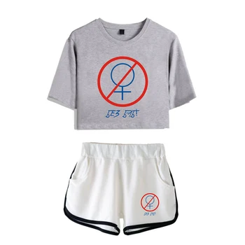 2020 Hot summer trend refuses to let you have a different charm t shirt printing ladies T-shirt + shorts two-piece suit xs-xxl
2020 Hot summer trend refuses to let you have a different charm t shirt printing ladies T-shirt + shorts two-piece suit xs-xxl