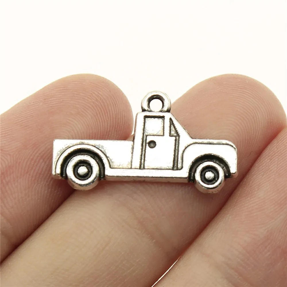 WYSIWYG 12pcs 26x14mm Antique Silver Color Pickup Charm Pickup Car Charm Pickup Truck Charm For Jewelry Making
WYSIWYG 12pcs 26x14mm Antique Silver Color Pickup Charm Pickup Car Charm Pickup Truck Charm For Jewelry Making