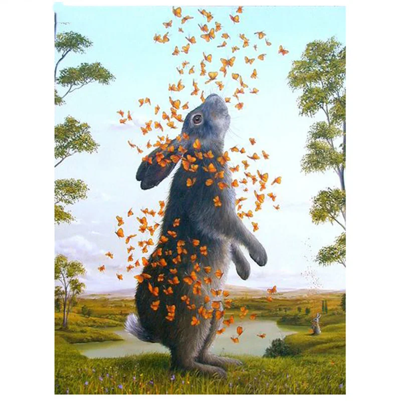 Full Square/Round DIY Diamond Embroidery Rabbit 5D Diamond Painting Rhinestone Mosaic Decor HYY
Full Square/Round DIY Diamond Embroidery Rabbit 5D Diamond Painting Rhinestone Mosaic Decor HYY