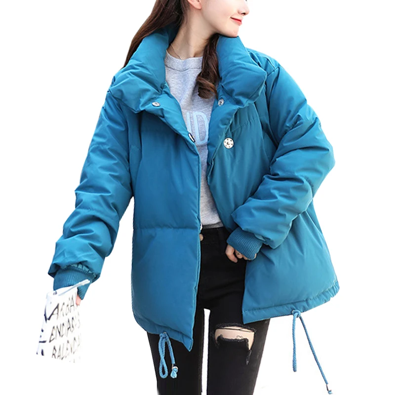 Women's Jacket Coats Winter Thicken Warm Cotton-Padded Jackets Outerwear Female Parka Casual Loose Cotton Down Jacket Harajuku
Women's Jacket Coats Winter Thicken Warm Cotton-Padded Jackets Outerwear Female Parka Casual Loose Cotton Down Jacket Harajuku