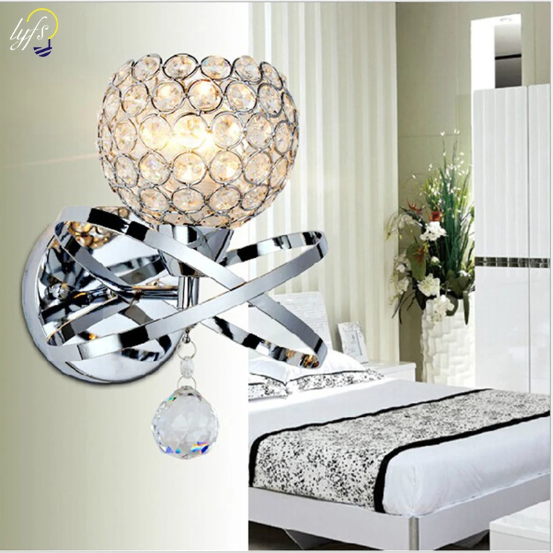 lyfs modern Art Decor Stainless Steel Plating LED Crystal Wall Light Lamp Bedroom Home Wall Sconce Lighting
lyfs modern Art Decor Stainless Steel Plating LED Crystal Wall Light Lamp Bedroom Home Wall Sconce Lighting