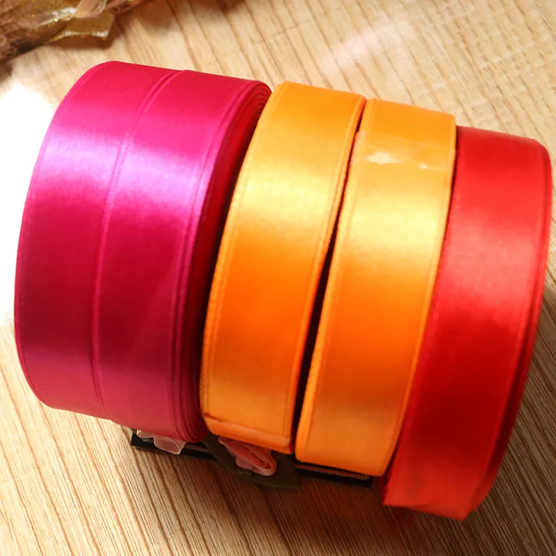25 Yards RDE Silk Satin Ribbon Wedding Party Decoration Gift Wrapping Christmas New Year Apparel Sewing Fabric Ribbon
25 Yards RDE Silk Satin Ribbon Wedding Party Decoration Gift Wrapping Christmas New Year Apparel Sewing Fabric Ribbon