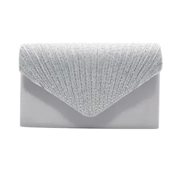 Fashion shiny women's clutch bag new party wedding envelope handbag portable purse
Fashion shiny women's clutch bag new party wedding envelope handbag portable purse