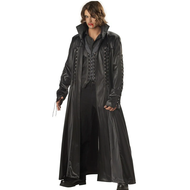 Halloween Adult Mens Vampire Costume Count Dracula Fancy Dress Outfit Cape The Matrix Killers PU Leather Club DS Fancy Dress
Halloween Adult Mens Vampire Costume Count Dracula Fancy Dress Outfit Cape The Matrix Killers PU Leather Club DS Fancy Dress