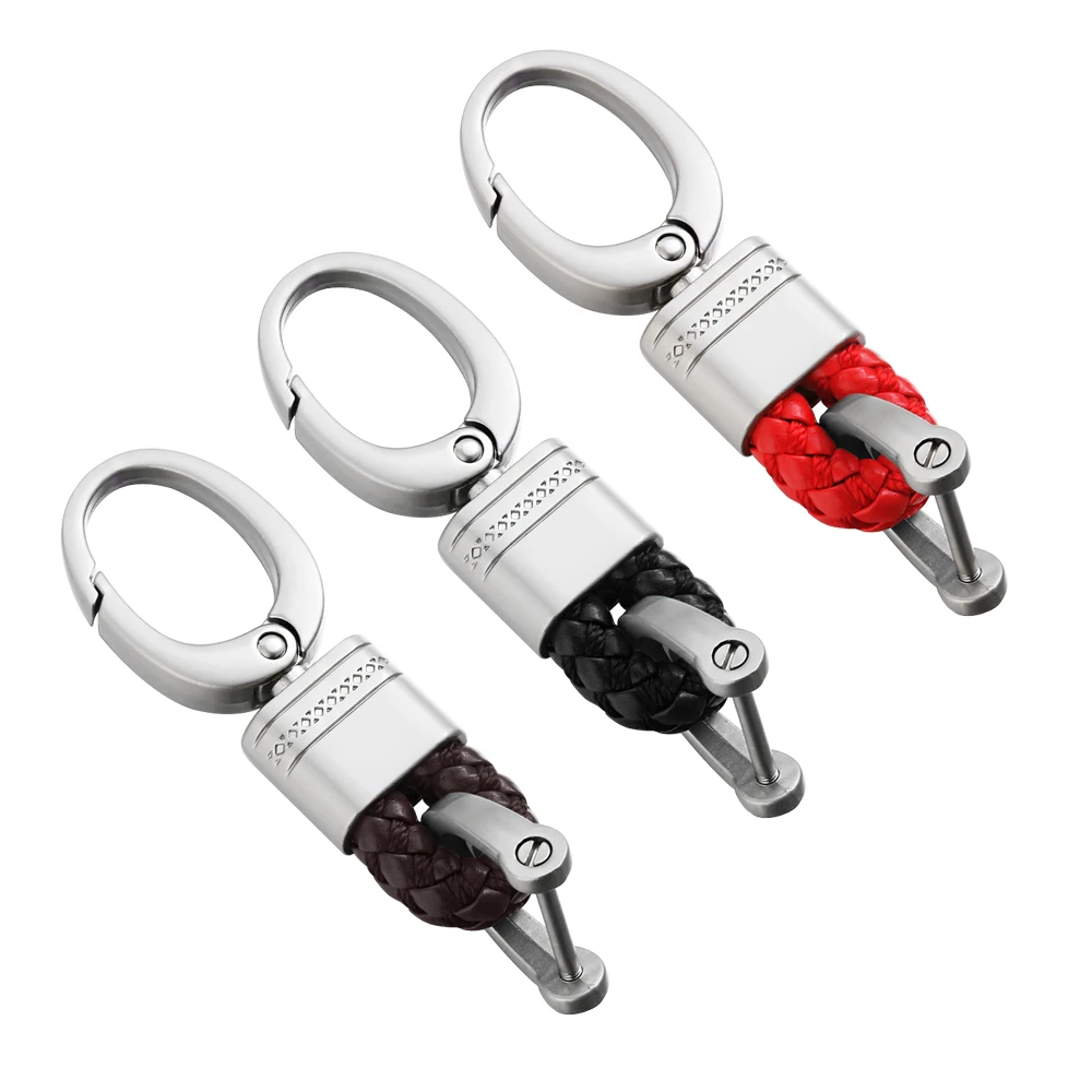 1PC Car Key Holder Key Rings Key Chain Hand Woven Buckle Keychain Leather Keyfob Car Keyring Auto Accessories
1PC Car Key Holder Key Rings Key Chain Hand Woven Buckle Keychain Leather Keyfob Car Keyring Auto Accessories