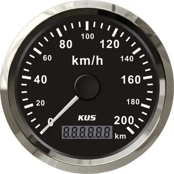 KUS Universal GPS Speedometer Odometer Gauge Meter 200KM/H For Car Motorcycle Trucks 85mm 12V 24V With Backlight
KUS Universal GPS Speedometer Odometer Gauge Meter 200KM/H For Car Motorcycle Trucks 85mm 12V 24V With Backlight