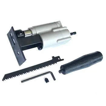 Adjustable Fine-toothed Electric Drill Connection Saw Woodworking Reciprocating Saw Chainsaw Home Portable Woodworking Cutter
Adjustable Fine-toothed Electric Drill Connection Saw Woodworking Reciprocating Saw Chainsaw Home Portable Woodworking Cutter