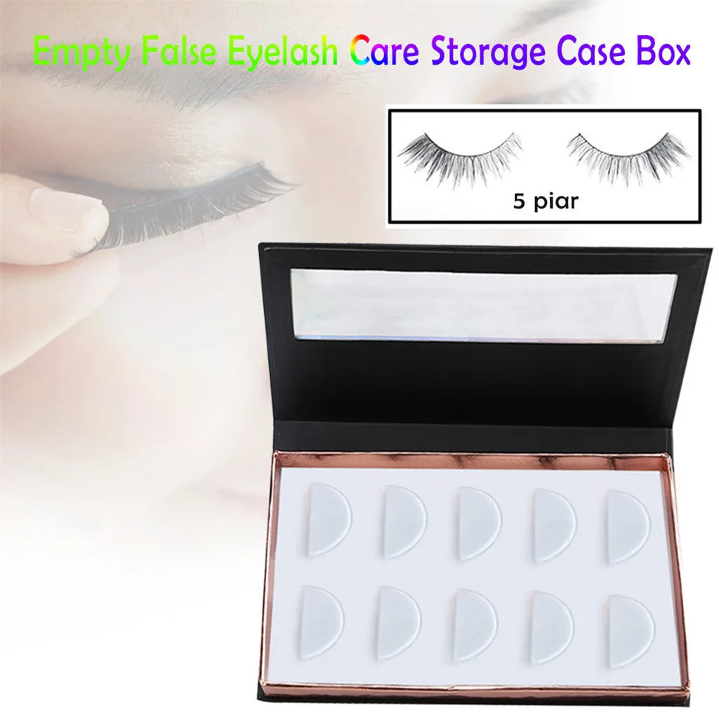 New Empty Eyelash Box 1PC Empty False Eyelash Storage Case Eyelash Box Container Holder Compartment Tool Makeup Tool #H
New Empty Eyelash Box 1PC Empty False Eyelash Storage Case Eyelash Box Container Holder Compartment Tool Makeup Tool #H