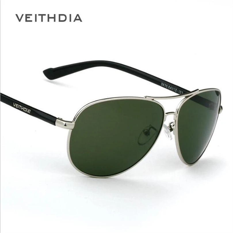 VEITHDIA 2018 New Brand Men's Polarized Sunglasses Sun Glasses Green Lense Metal Frame oculos de sol masculino
VEITHDIA 2018 New Brand Men's Polarized Sunglasses Sun Glasses Green Lense Metal Frame oculos de sol masculino