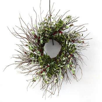 Holiday Mix Leaf Berry Christmas Wreath Artificial Leaves Wreath Home Decoration Living Room Bedroom Holiday Door Wreath
Holiday Mix Leaf Berry Christmas Wreath Artificial Leaves Wreath Home Decoration Living Room Bedroom Holiday Door Wreath
