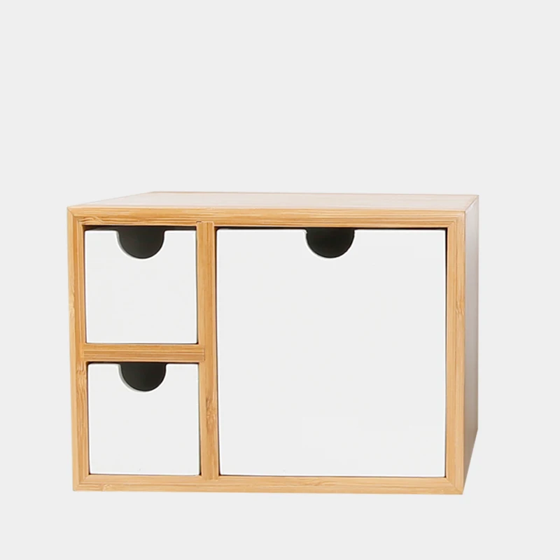 Creative Bamboo Office Desk Organizer with Drawers Modern Style Multi-Use Cosmestic/Sundries Storage Box Jewelry Box Table Decor
Creative Bamboo Office Desk Organizer with Drawers Modern Style Multi-Use Cosmestic/Sundries Storage Box Jewelry Box Table Decor